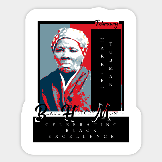 Harriet Tubman Black History Month Icon Sticker by FunnyBearCl